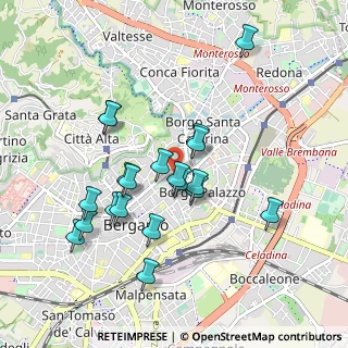 Mappa Vicolo San Giovanni, 24121 Bergamo BG, Italia (0.864)