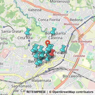 Mappa Vicolo San Giovanni, 24121 Bergamo BG, Italia (0.6275)