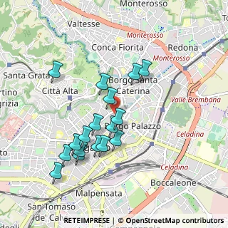 Mappa Vicolo San Giovanni, 24121 Bergamo BG, Italia (0.85941)