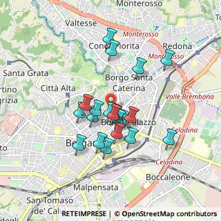 Mappa Vicolo San Giovanni, 24121 Bergamo BG, Italia (0.714)