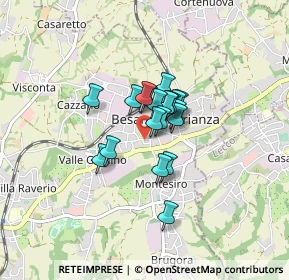 Mappa Via Luigi Viarana, 20842 Besana In Brianza MB, Italia (0.4745)