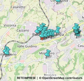 Mappa Via Luigi Viarana, 20842 Besana In Brianza MB, Italia (0.8695)