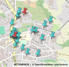 Mappa Via Borromeo, 23880 Casatenovo LC, Italia (0.25862)