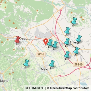 Mappa Via Giacomo Matteotti, 36015 Schio VI, Italia (4.45455)