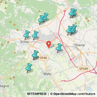 Mappa Via Giacomo Matteotti, 36015 Schio VI, Italia (4.41154)