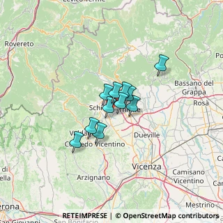 Mappa Via Giacomo Matteotti, 36015 Schio VI, Italia (7.43818)