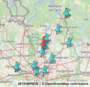 Mappa SS36, 20833 Giussano MB, Italia (16.215)