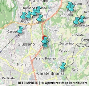 Mappa SS36, 20833 Giussano MB, Italia (2.38077)