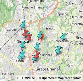 Mappa SS36, 20833 Giussano MB, Italia (1.82214)