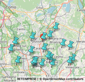 Mappa SS36, 20833 Giussano MB, Italia (8.476)