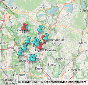 Mappa SS36, 20833 Giussano MB, Italia (6.12917)