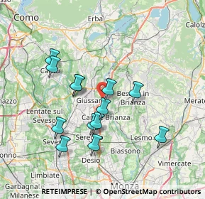 Mappa SS36, 20833 Giussano MB, Italia (6.62077)