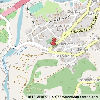 Mappa Frazione Glassier, 1, 11010 Aymavilles, Aosta (Valle d'Aosta)