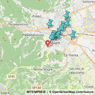 Mappa Località Palazzina Magrè, 36015 Schio VI, Italia (1.56545)