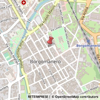 Mappa Via Valenzasca, 31, 28021 Borgomanero, Novara (Piemonte)