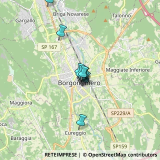 Mappa Via Valenzasca, 28021 Borgomanero NO, Italia (0.99818)