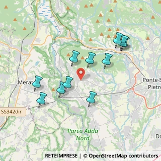 Mappa Via Budriago, 24030 Carvico BG, Italia (3.63)