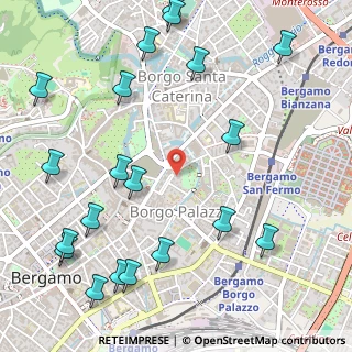 Mappa Via Angelo Mazzi, 24121 Bergamo BG, Italia (0.7035)
