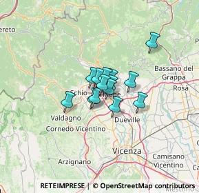 Mappa Via Primo Maggio, 36035 Marano Vicentino VI, Italia (6.24143)