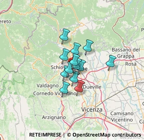 Mappa Via Primo Maggio, 36035 Marano Vicentino VI, Italia (7.04692)