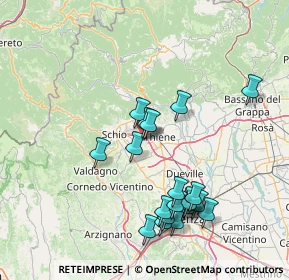 Mappa Via Primo Maggio, 36035 Marano Vicentino VI, Italia (15.443)