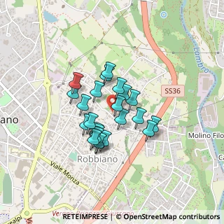 Mappa Via Paganella, 20833 Giussano MB, Italia (0.31304)
