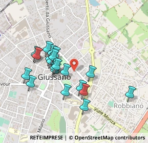 Mappa Via Alcide de Gasperi, 20833 Giussano MB, Italia (0.41)