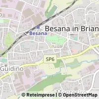 Mapa Besana in Brianza