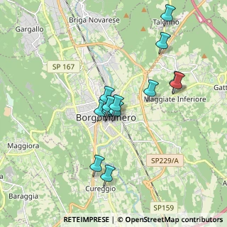 Mappa Via U. Foscolo, 28021 Borgomanero NO, Italia (1.48143)