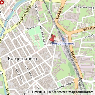 Mappa Viale Marazza, 26, 28021 Borgomanero, Novara (Piemonte)