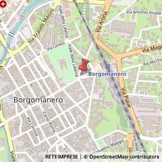 Mappa Viale Marazza, 9, 28021 Borgomanero, Novara (Piemonte)