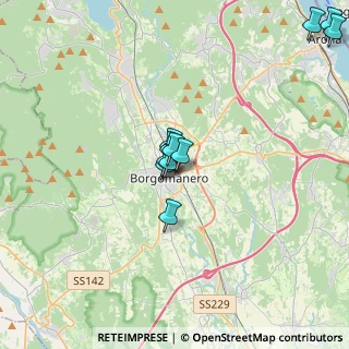 Mappa Via U. Foscolo, 28021 Borgomanero NO, Italia (3.22818)