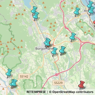 Mappa Viale Marazza, 28021 Borgomanero NO, Italia (6.36)