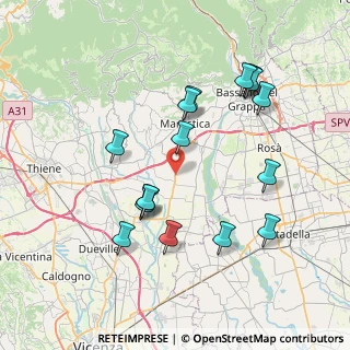 Mappa SP 248, 36060 Schiavon VI, Italia (7.75)