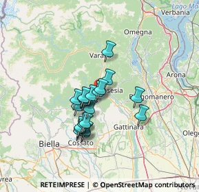 Mappa 13010 Guardabosone VC, Italia (10.0115)
