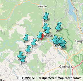 Mappa 13010 Guardabosone VC, Italia (6.36471)