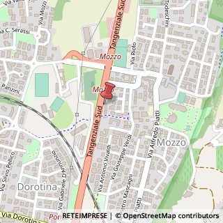 Mappa Strada Statale della Valle Brembana, 2, 24030 Mozzo, Bergamo (Lombardia)