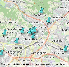 Mappa Via San Giovanni, 24124 Bergamo BG (2.18917)