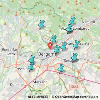 Mappa Via Pignolo, 24121 Bergamo BG, Italia (3.75071)