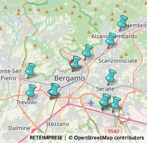 Mappa Via San Giovanni, 24124 Bergamo BG (4.22083)