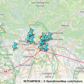 Mappa Via Pignolo, 24121 Bergamo BG, Italia (4.31091)