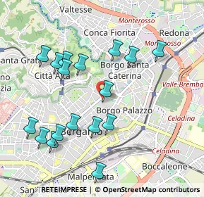 Mappa Via San Giovanni, 24124 Bergamo BG (1.02471)