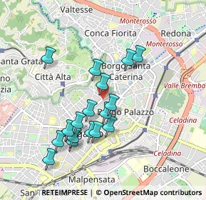 Mappa Via San Giovanni, 24124 Bergamo BG (0.83176)