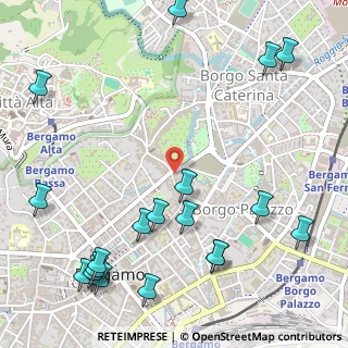 Mappa Via Pignolo, 24121 Bergamo BG, Italia (0.742)