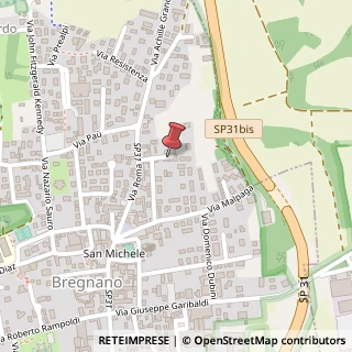 Mappa Via Vigna,  6, 22070 Bregnano, Como (Lombardia)
