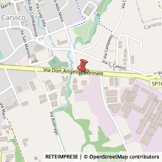 Mappa Via Don Angelo Pedrinelli, 22, 24030 Carvico, Bergamo (Lombardia)