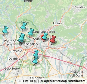 Mappa Via Giacomo Puccini, 24066 Pedrengo BG, Italia (6.88)