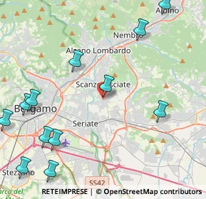 Mappa Via Giacomo Puccini, 24066 Pedrengo BG, Italia (6.12)