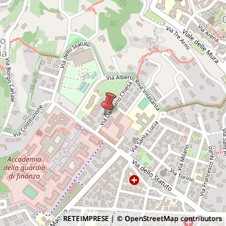 Mappa Via Damiano Chiesa, 12, 24128 Bergamo, Bergamo (Lombardia)