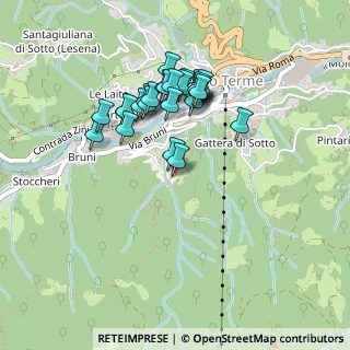 Mappa Via Fonti Centrali, 36076 Recoaro Terme VI, Italia (0.37778)